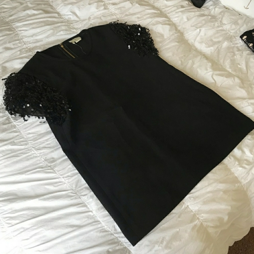 NWT Kate Spade Sequins Sleeve Blouse